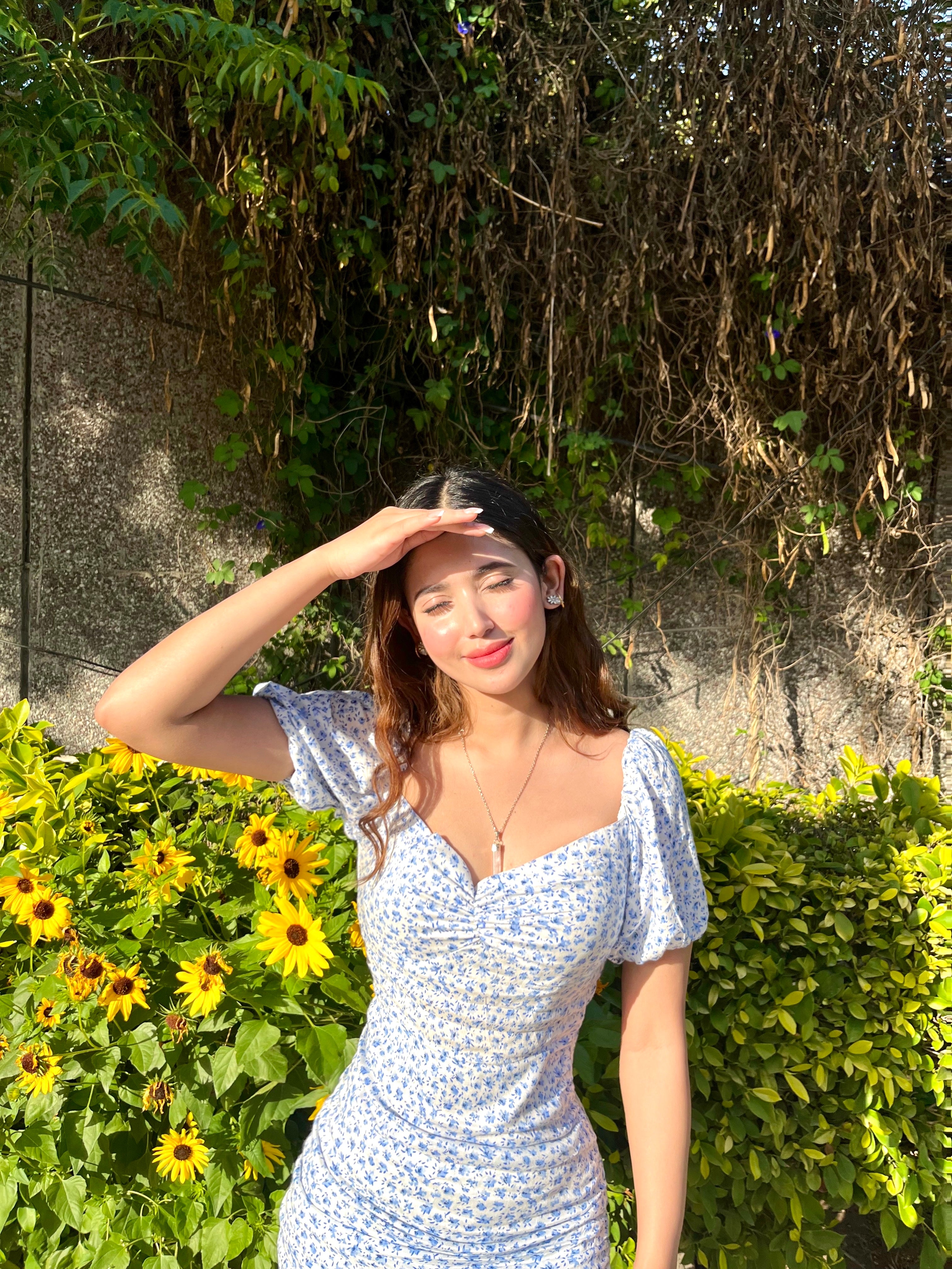 Summer nights mini floral dress - Emprall