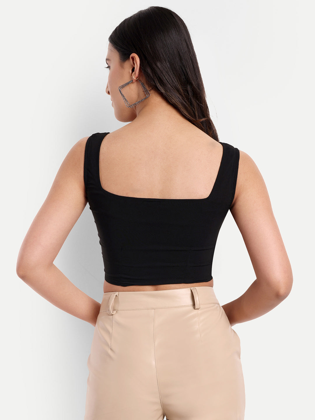 Shea black corset top - Emprall