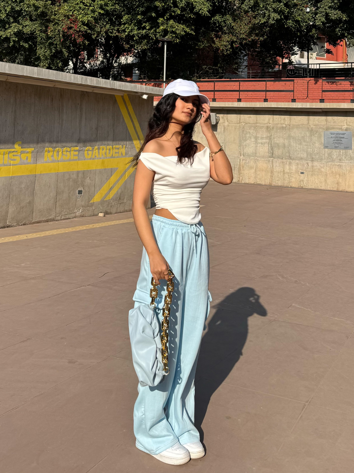 Amelia Blue cargo pants - Emprall