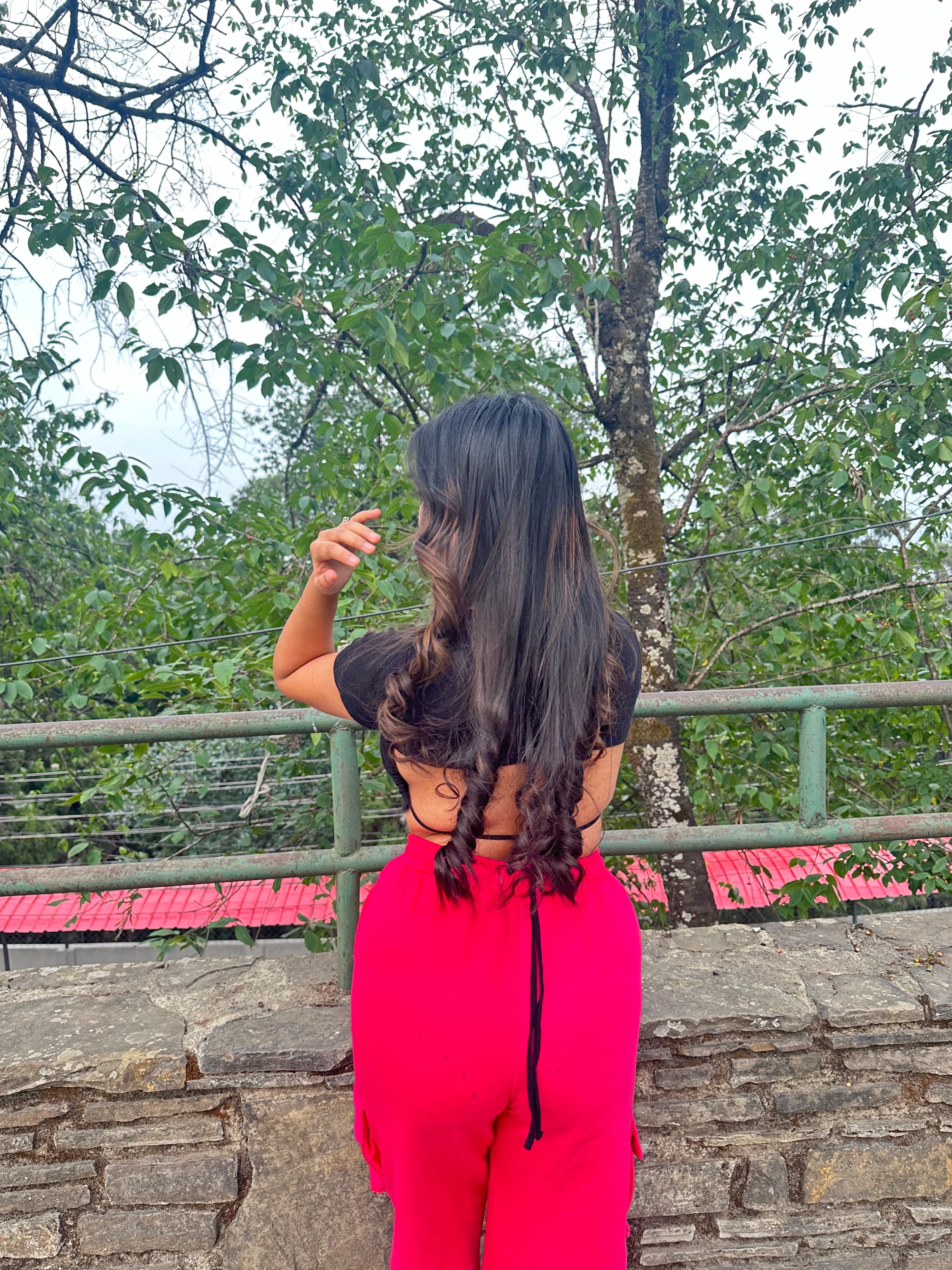 Amelia Hot pink cargo pants - Emprall