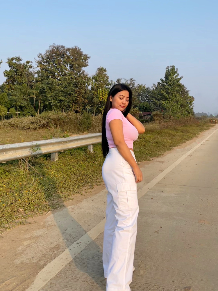 Athena White cargo pants - Emprall