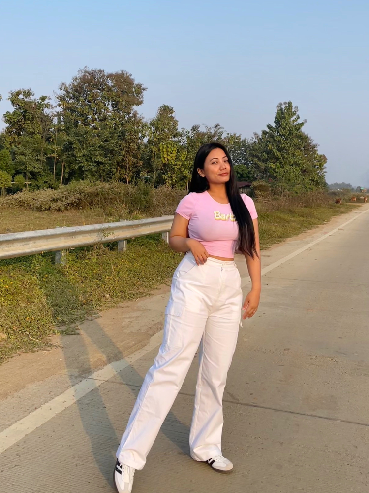 Athena White cargo pants - Emprall