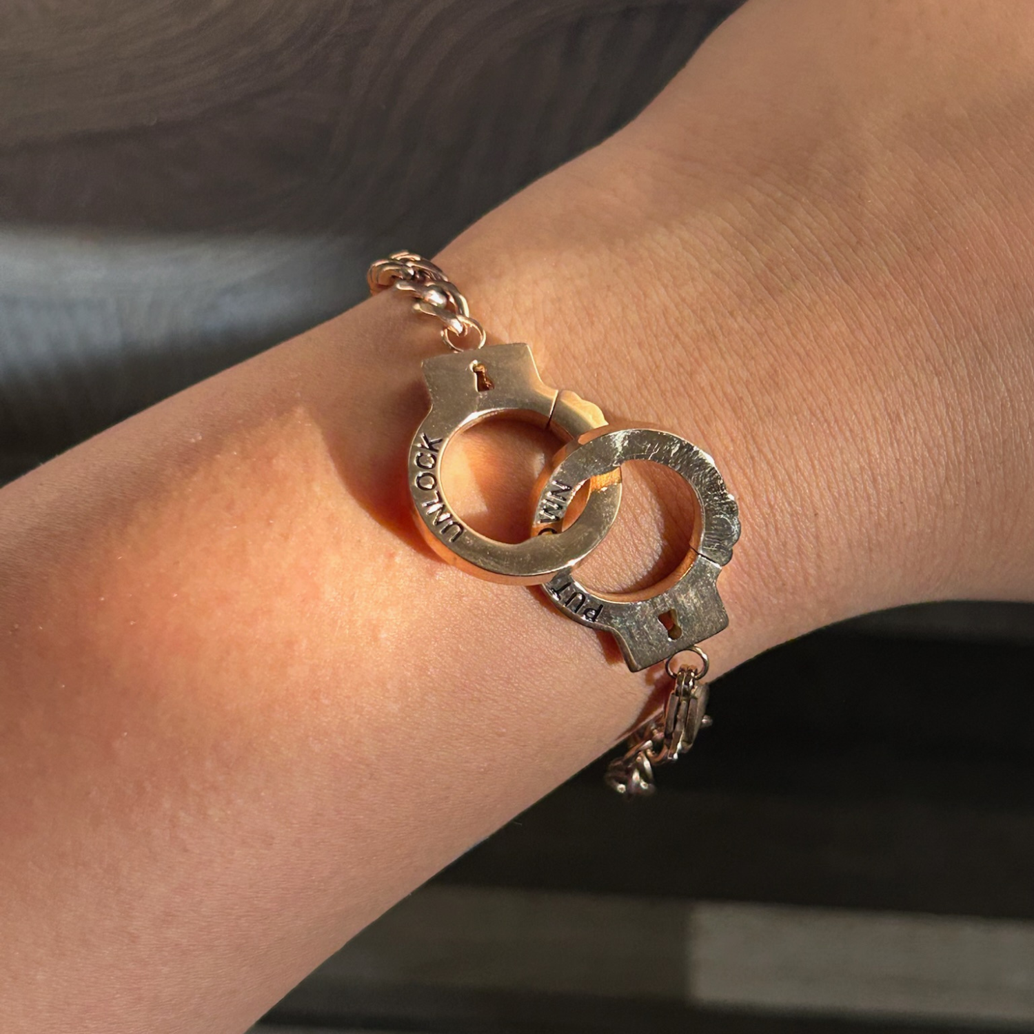Tie me up handcuff bracelet
