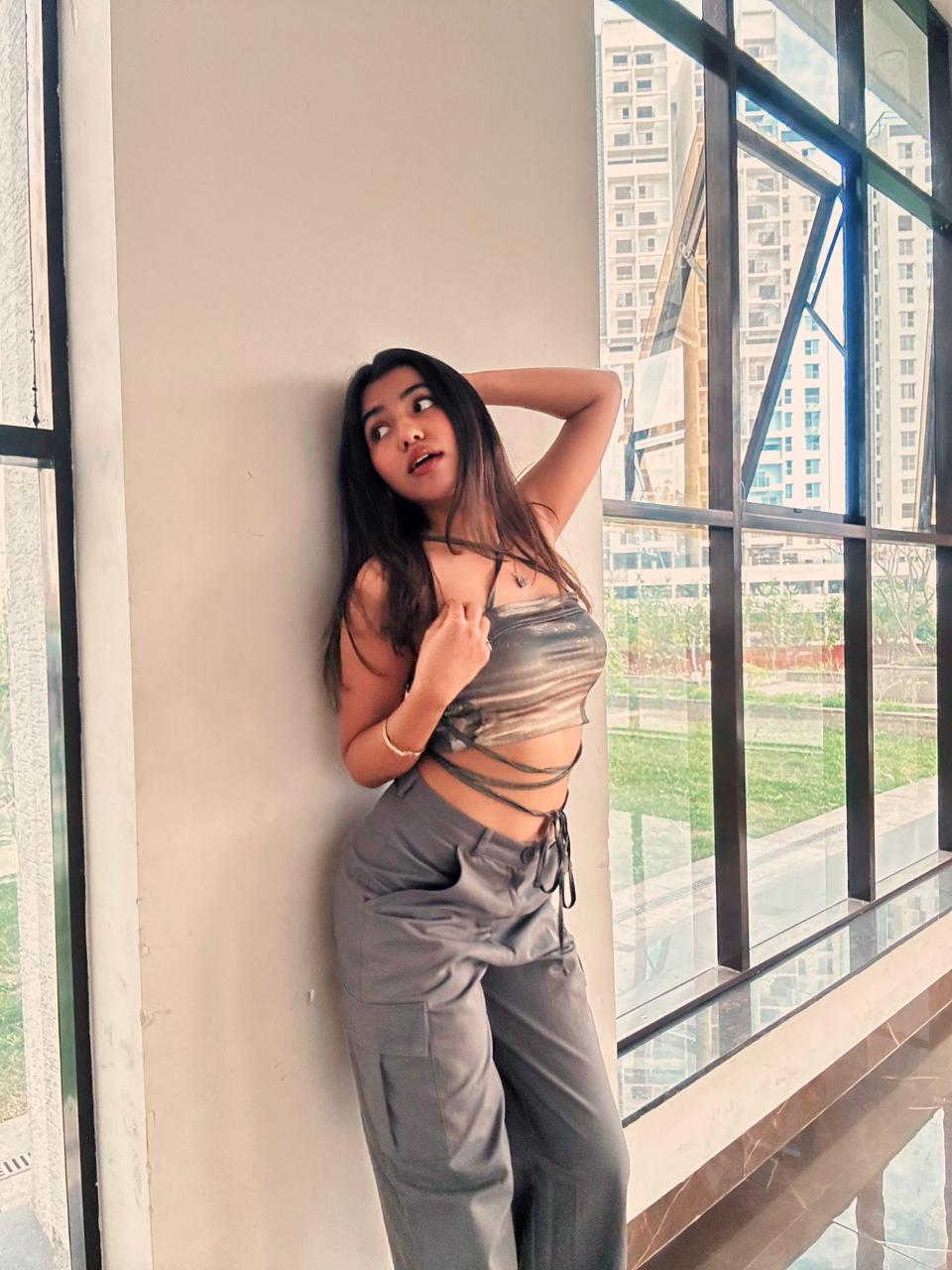 Athena Grey cargo pants - Emprall