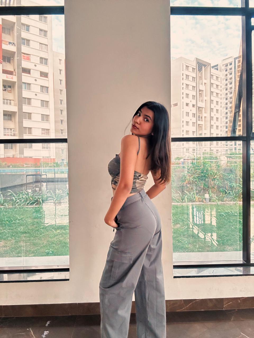 Athena Grey cargo pants - Emprall