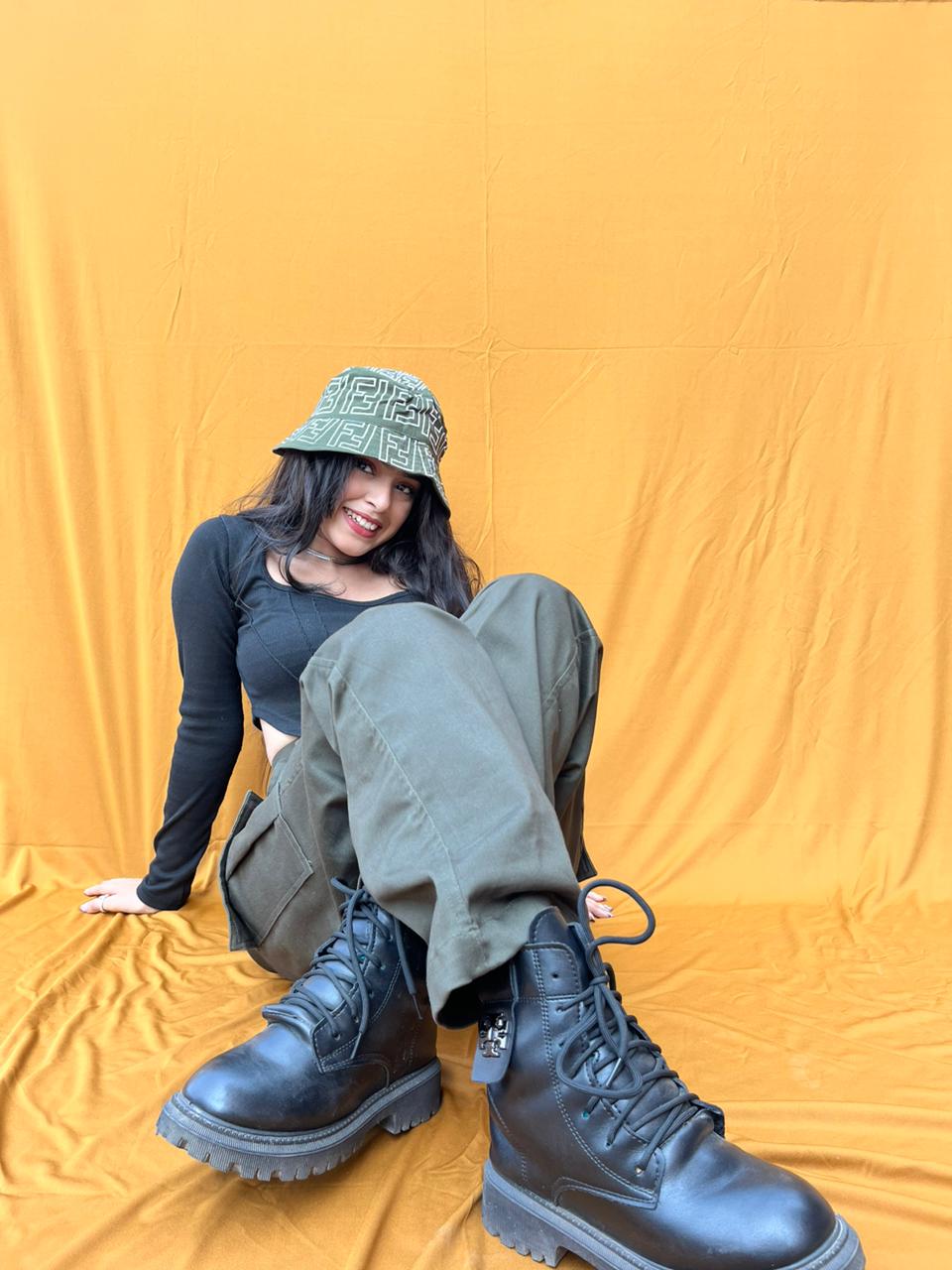 Athena Khakhi green cargo pants - Emprall