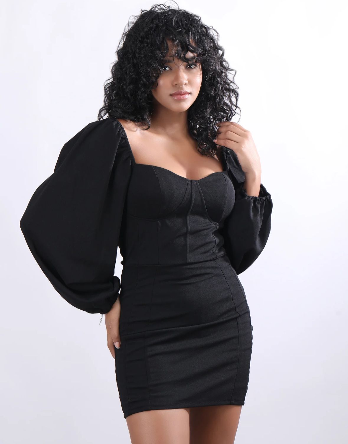 Carlita Black mini dress Carlita Black mini dress