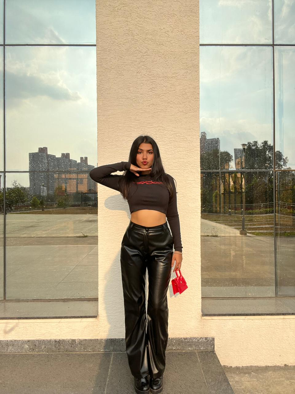 Bronx PU pants Black - Emprall