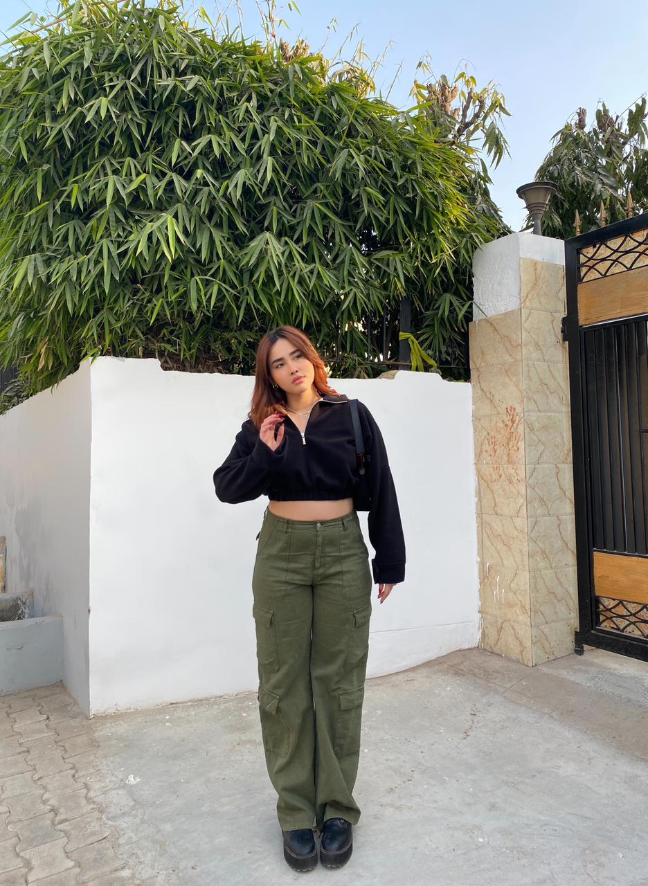 Black polar fleece Oversized jacket - Emprall