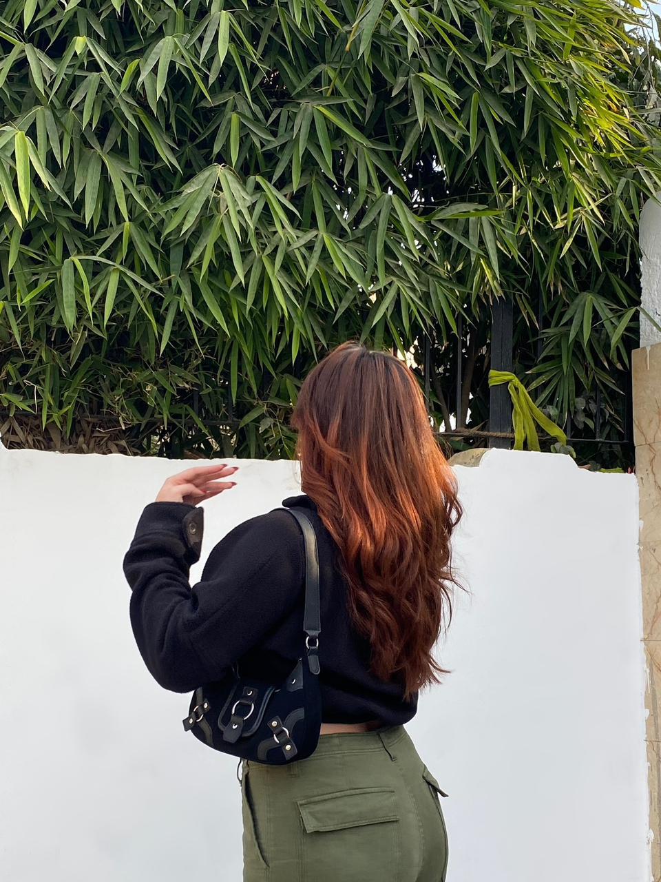 Black polar fleece Oversized jacket - Emprall