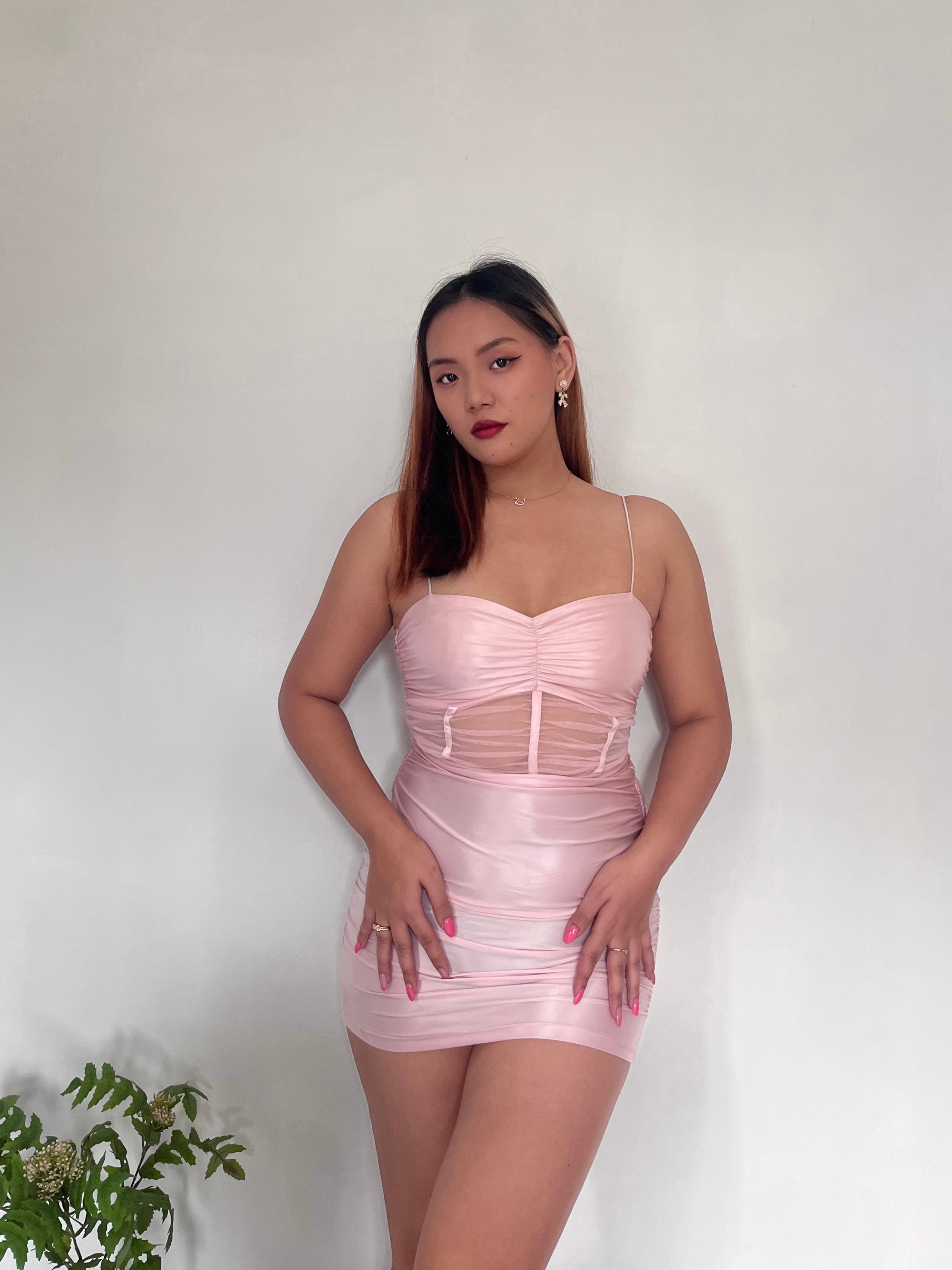 Lexy pink dress - Emprall 