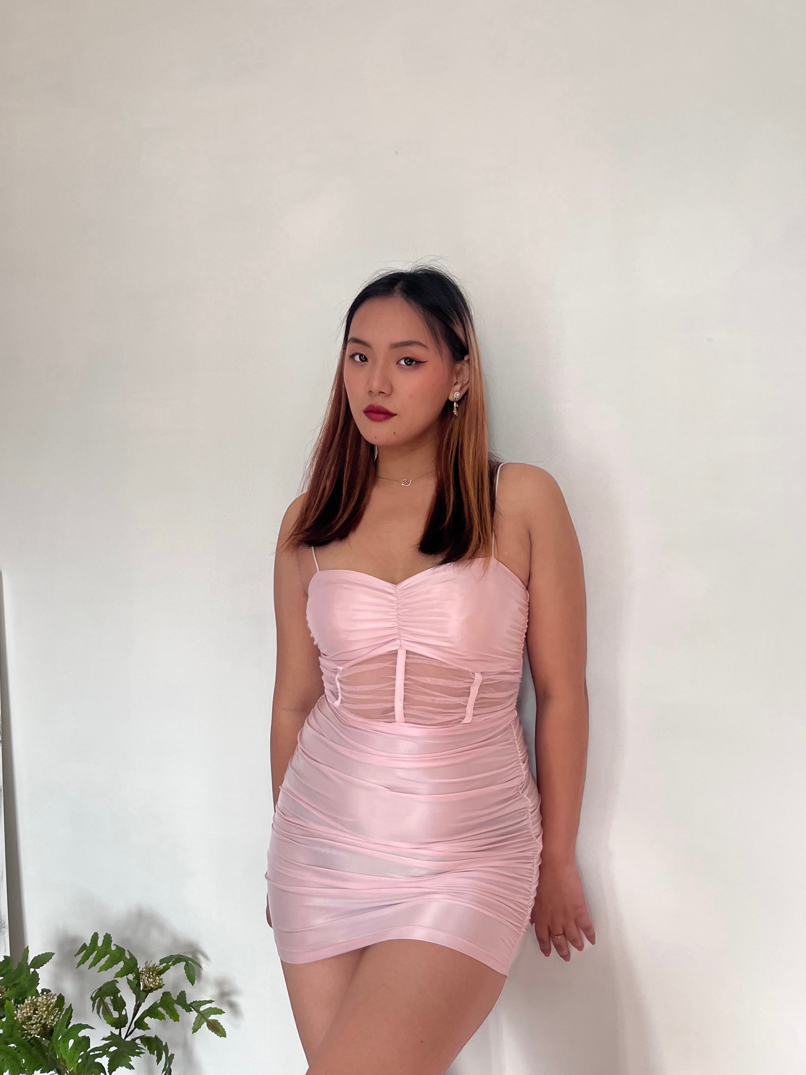 Lexy pink dress - Emprall 