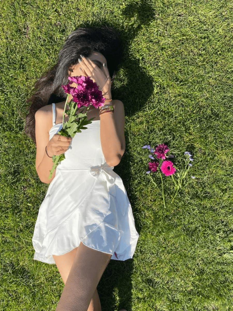 Madeline white knot dress - Emprall