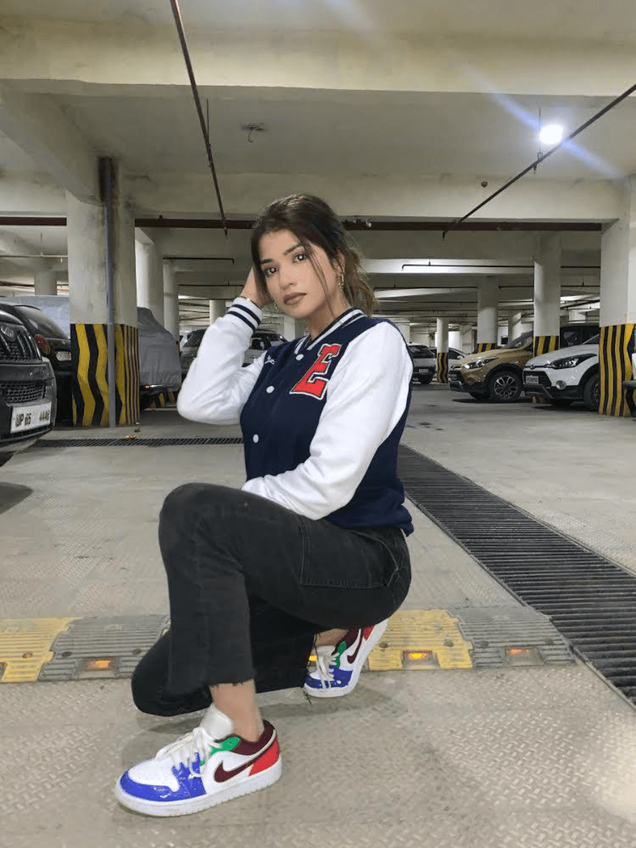 Blue Varsity Jacket - Emprall