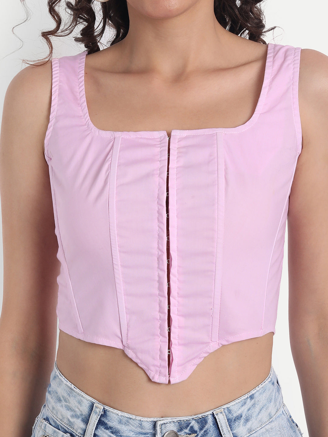 Shea Pink corset top - Emprall 