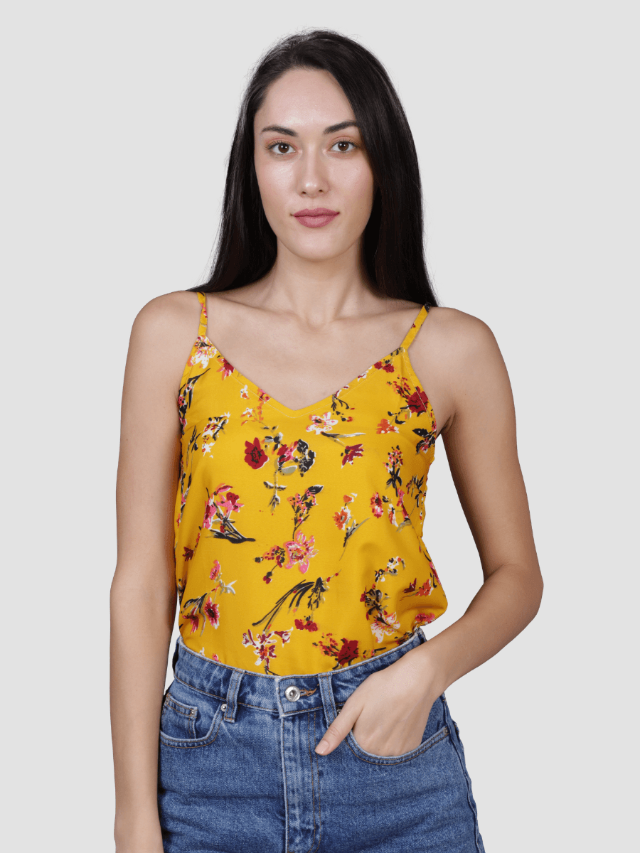 Summer Sunshine Floral Top - Emprall 