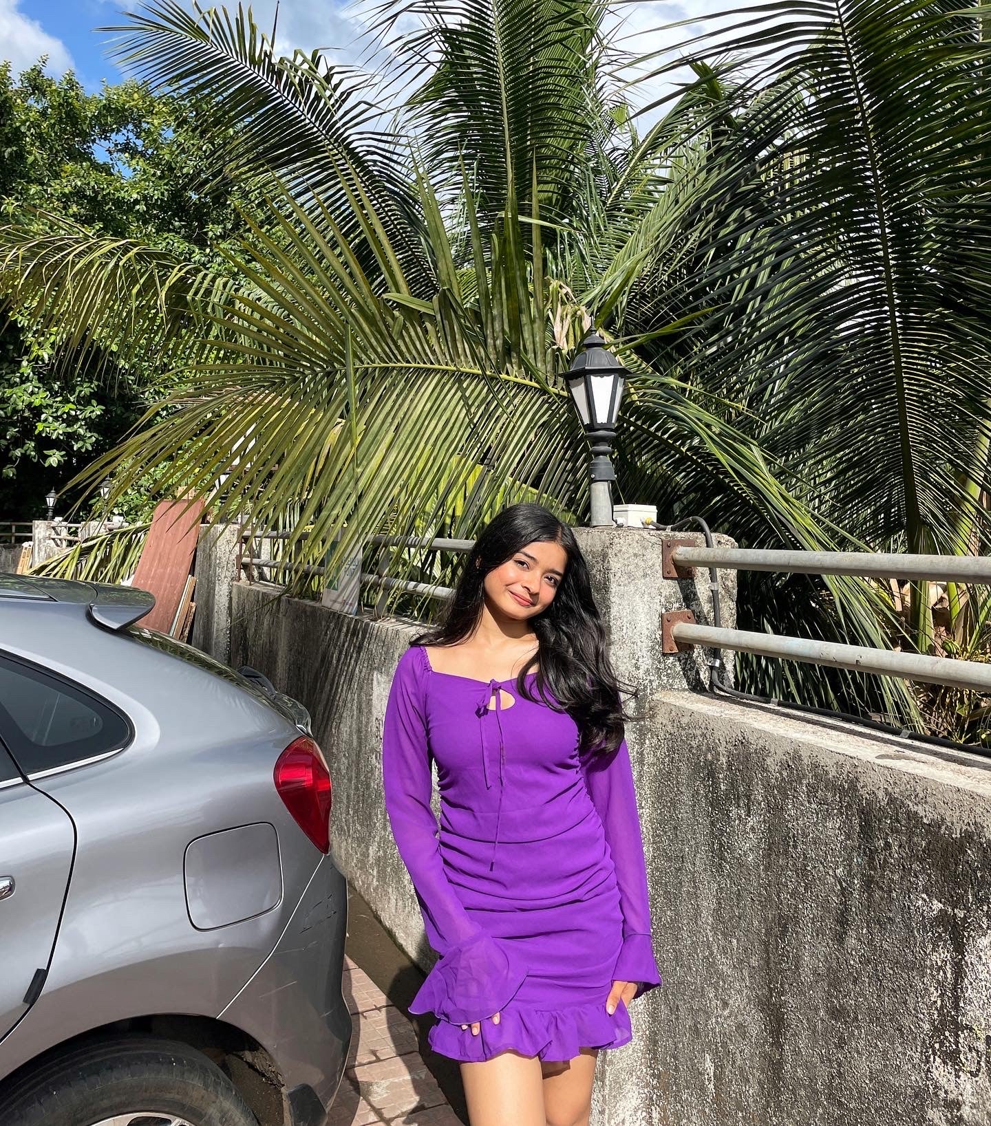 Gemstone purple dress - Emprall