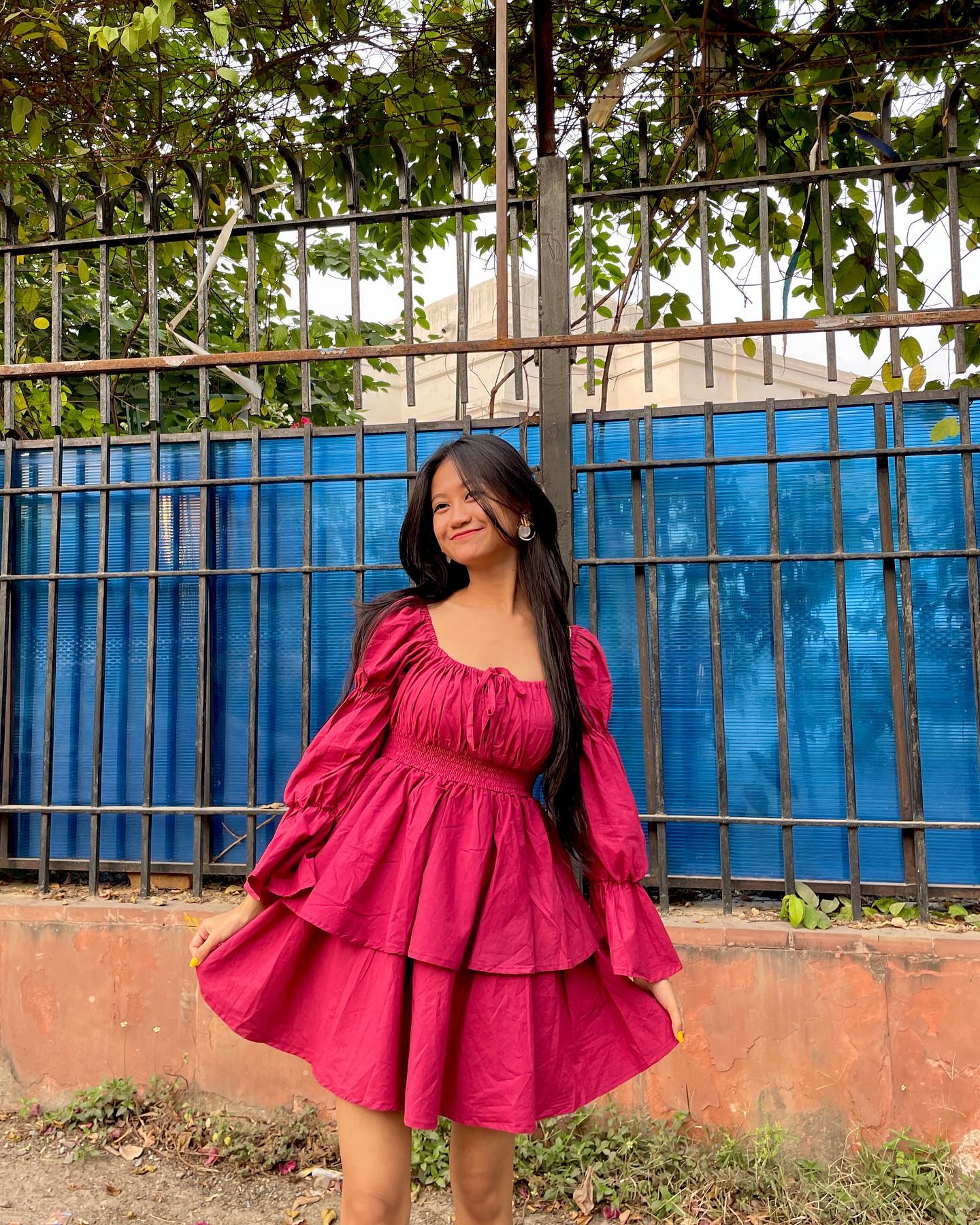 Cindrella burgundy dress - Emprall