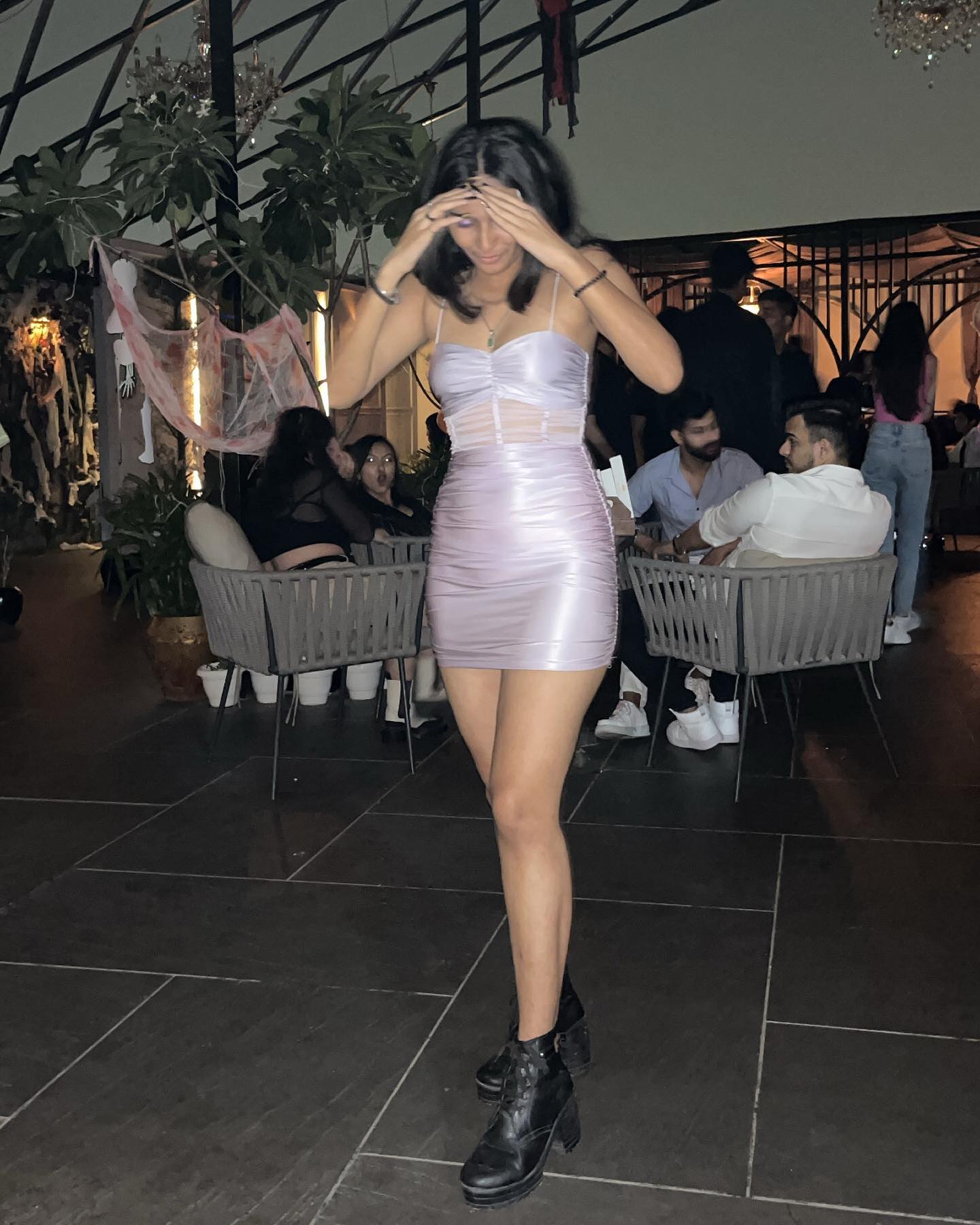 Lexy lilac dress - Emprall