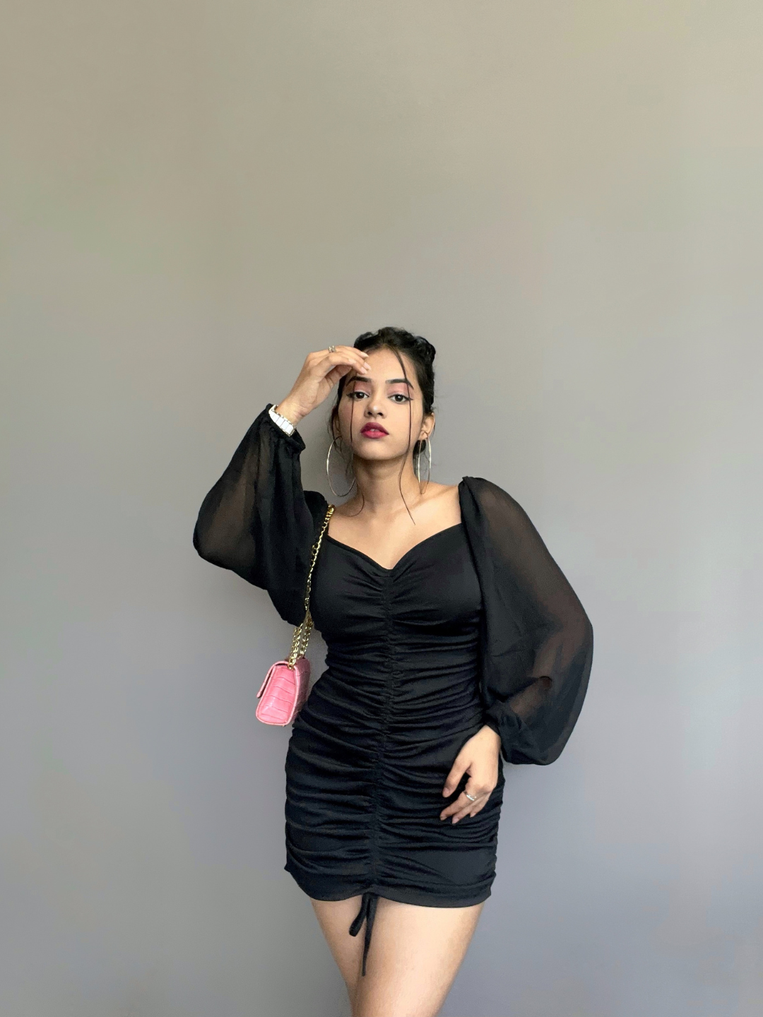 Jazlin black dress - Emprall 