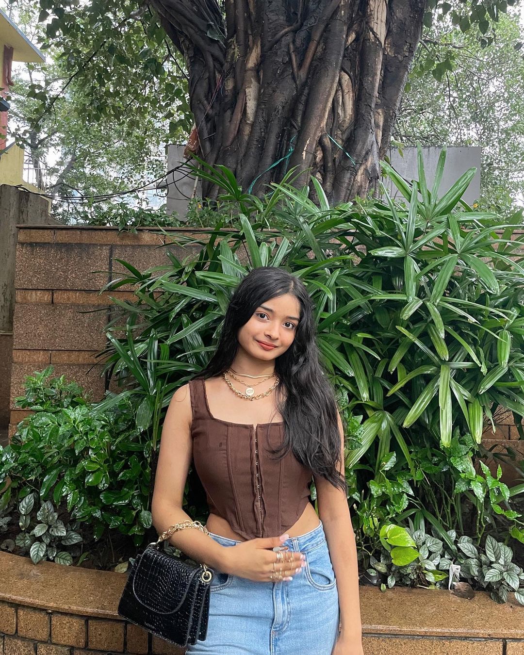 Shea Cocoa brown corset top - Emprall