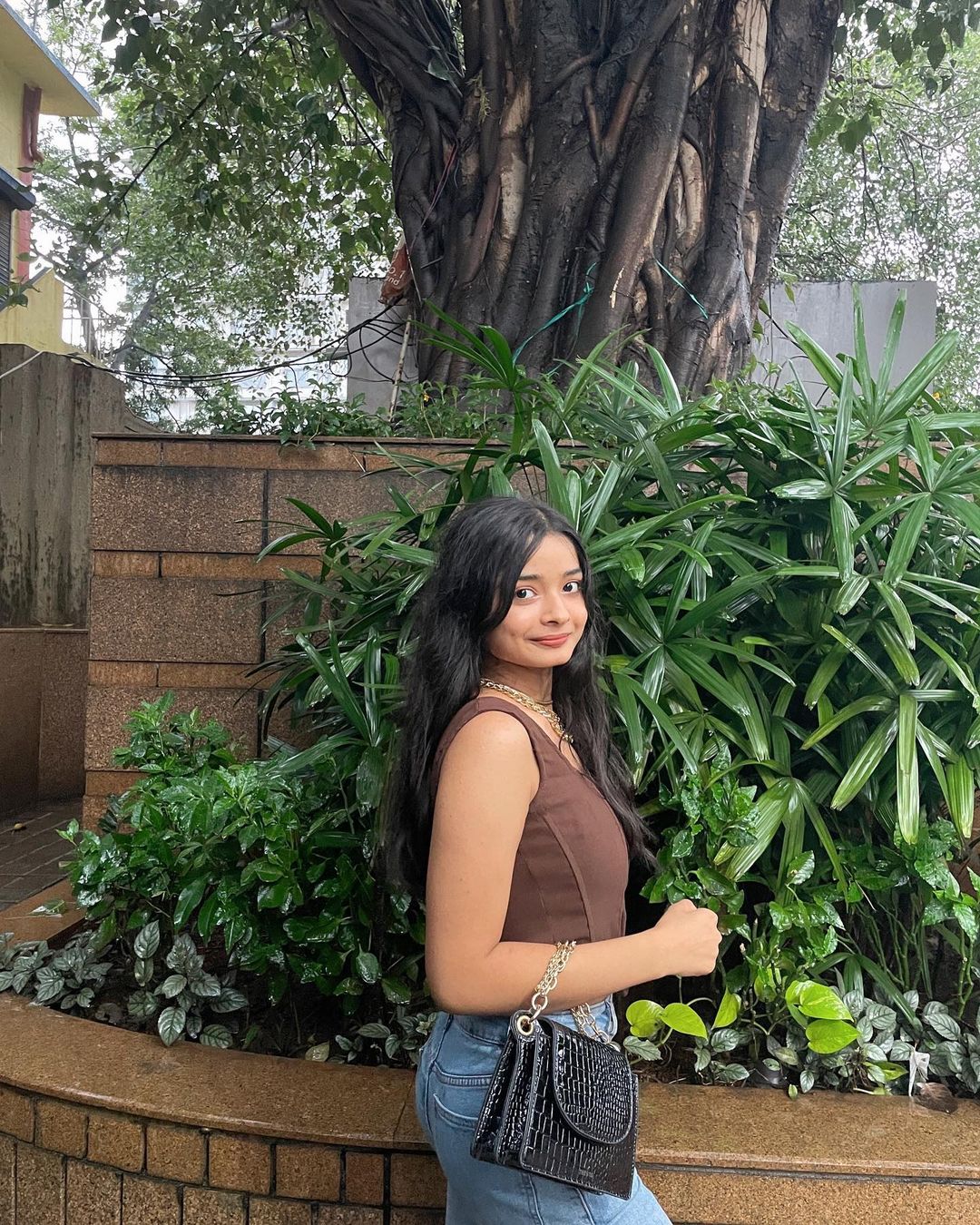 Shea Cocoa brown corset top - Emprall