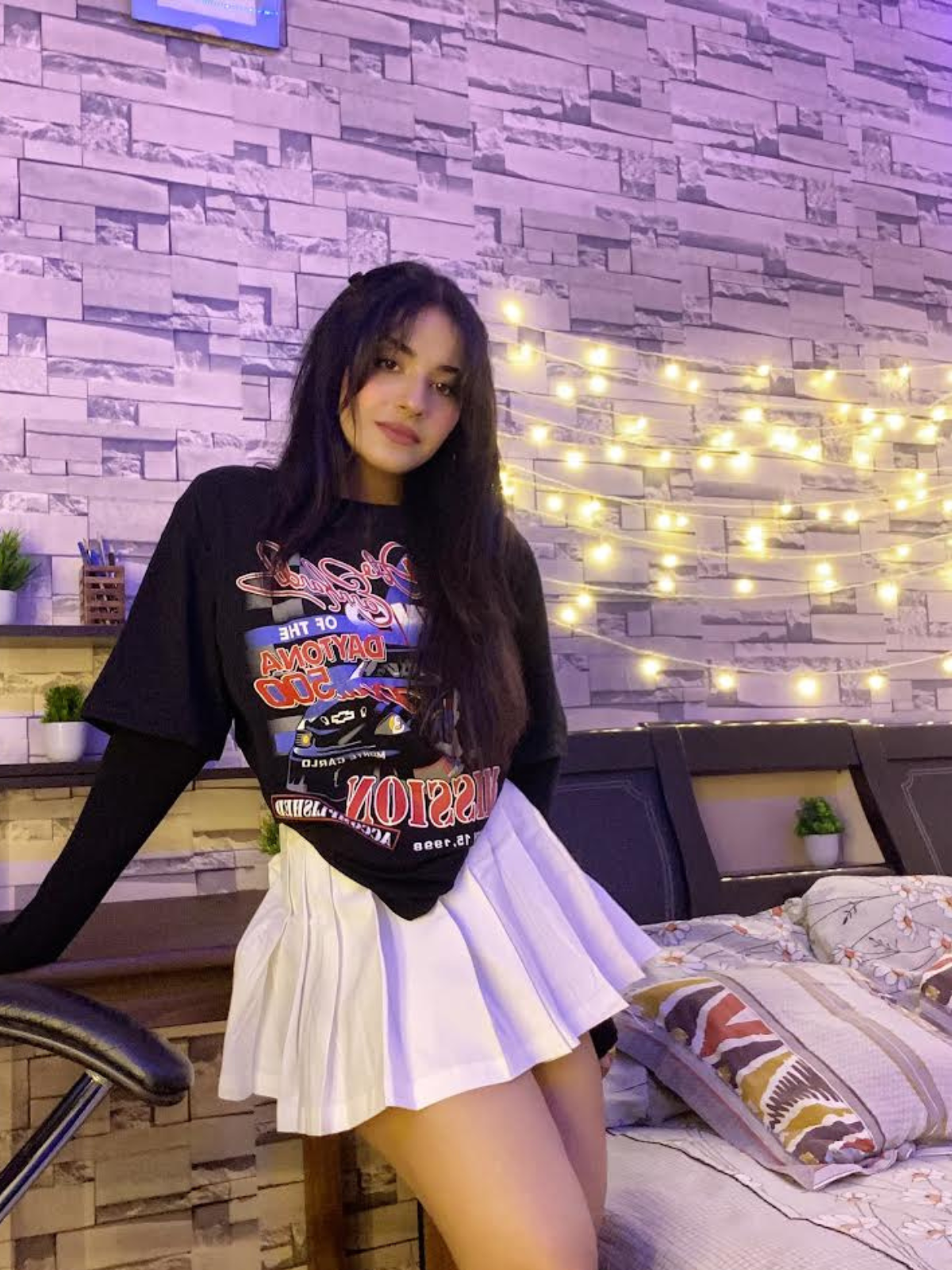 White cute skirt - Emprall