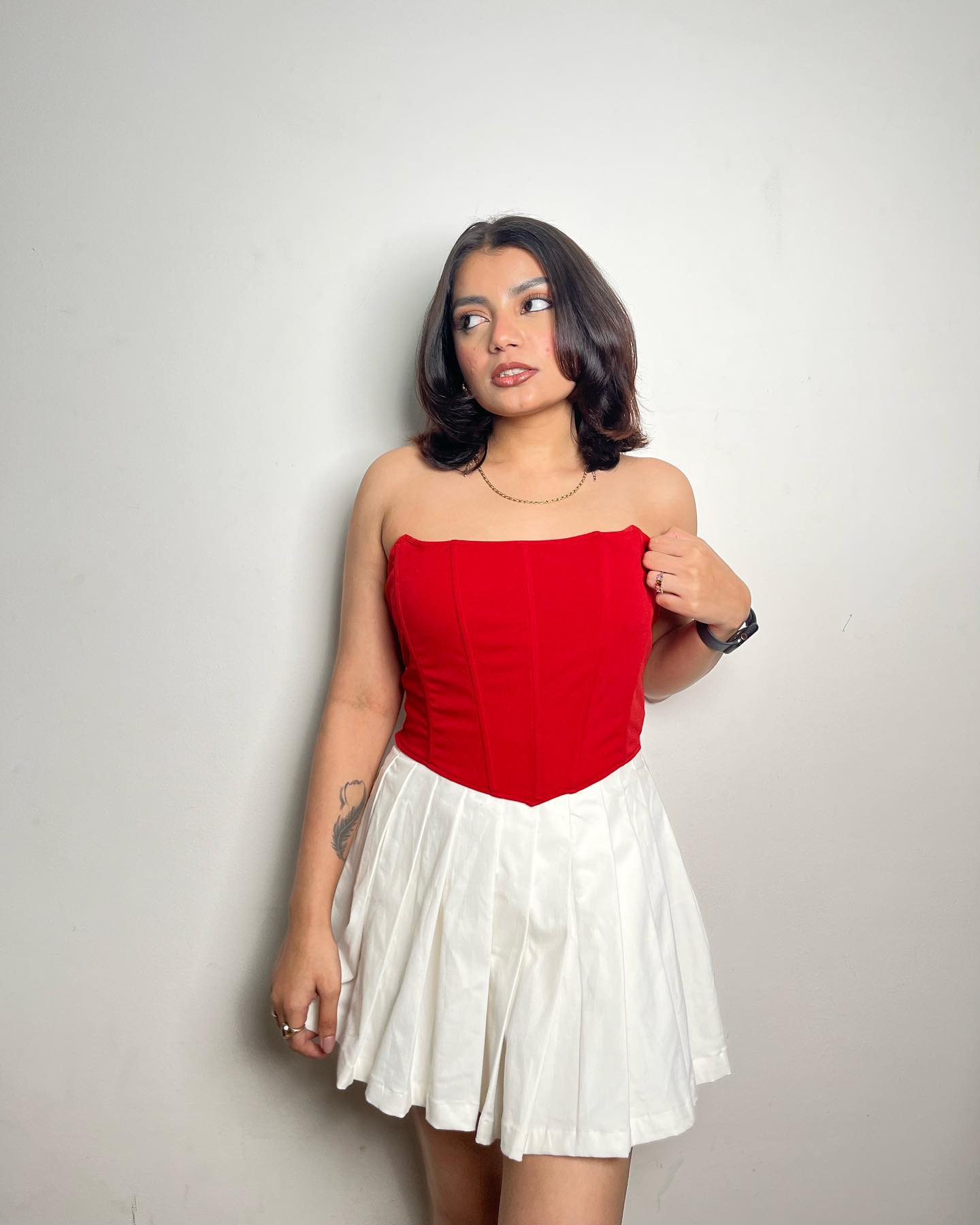 White cute skirt - Emprall
