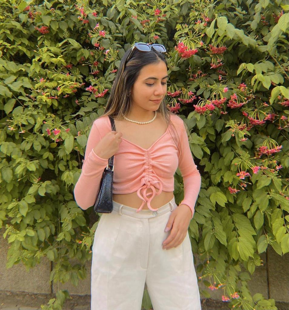 Peach Ruched top - Emprall