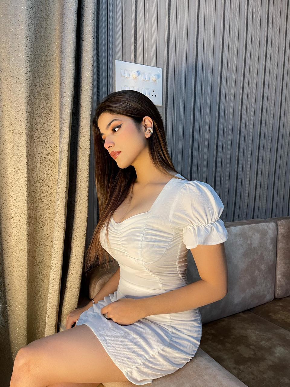 Elysian White Dress - Emprall