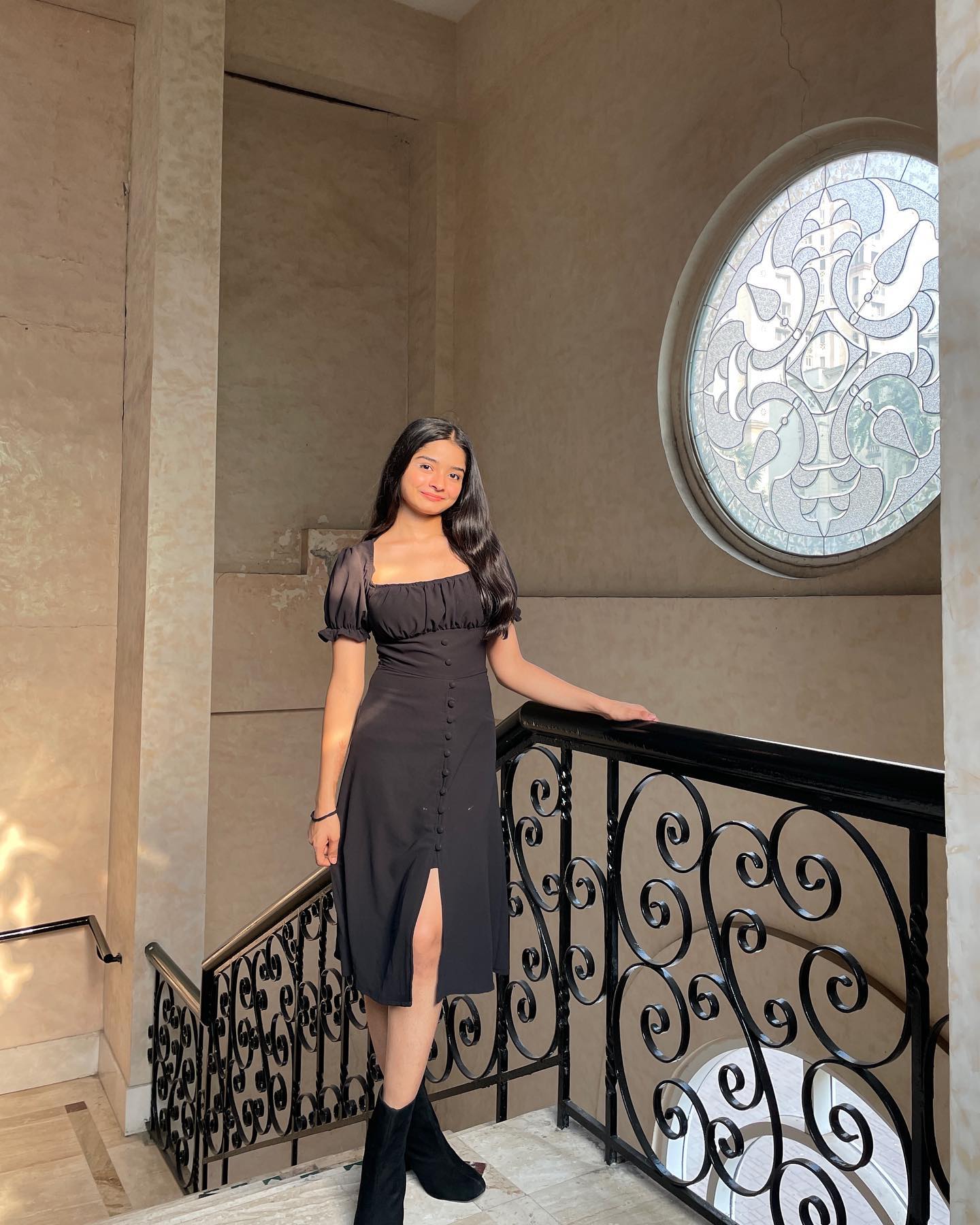 Betty midi black dress - Emprall