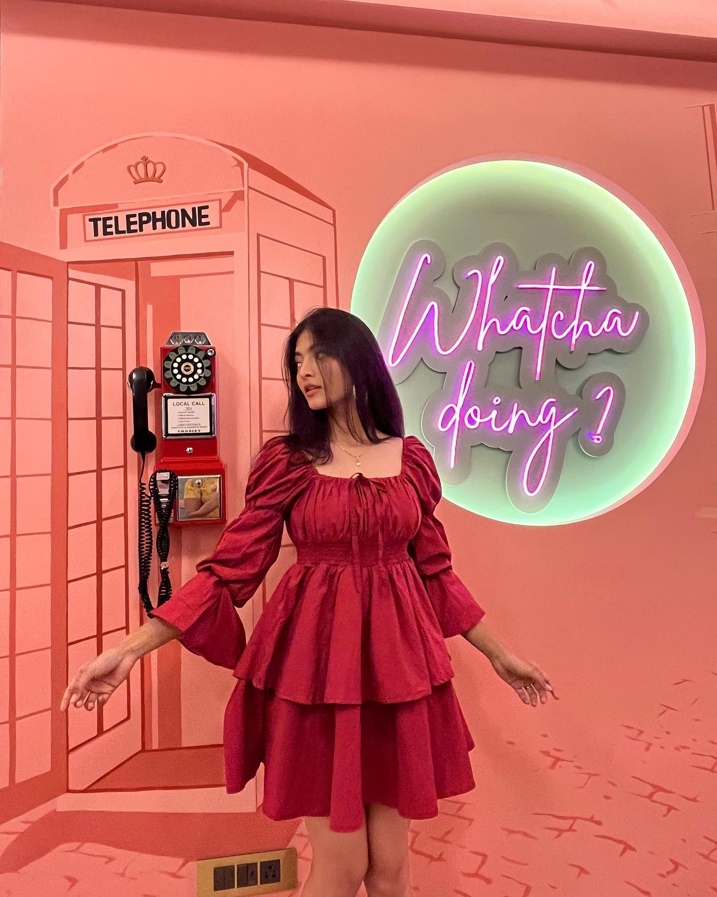 Cindrella burgundy dress - Emprall