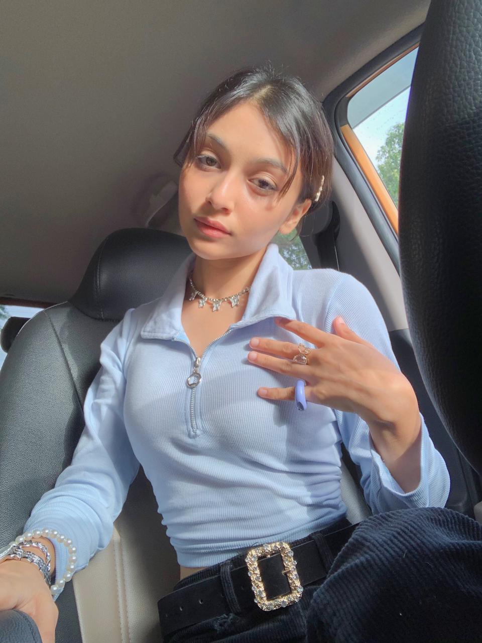 EMMY PASTEL BLUE ZIPPER POLO - Emprall