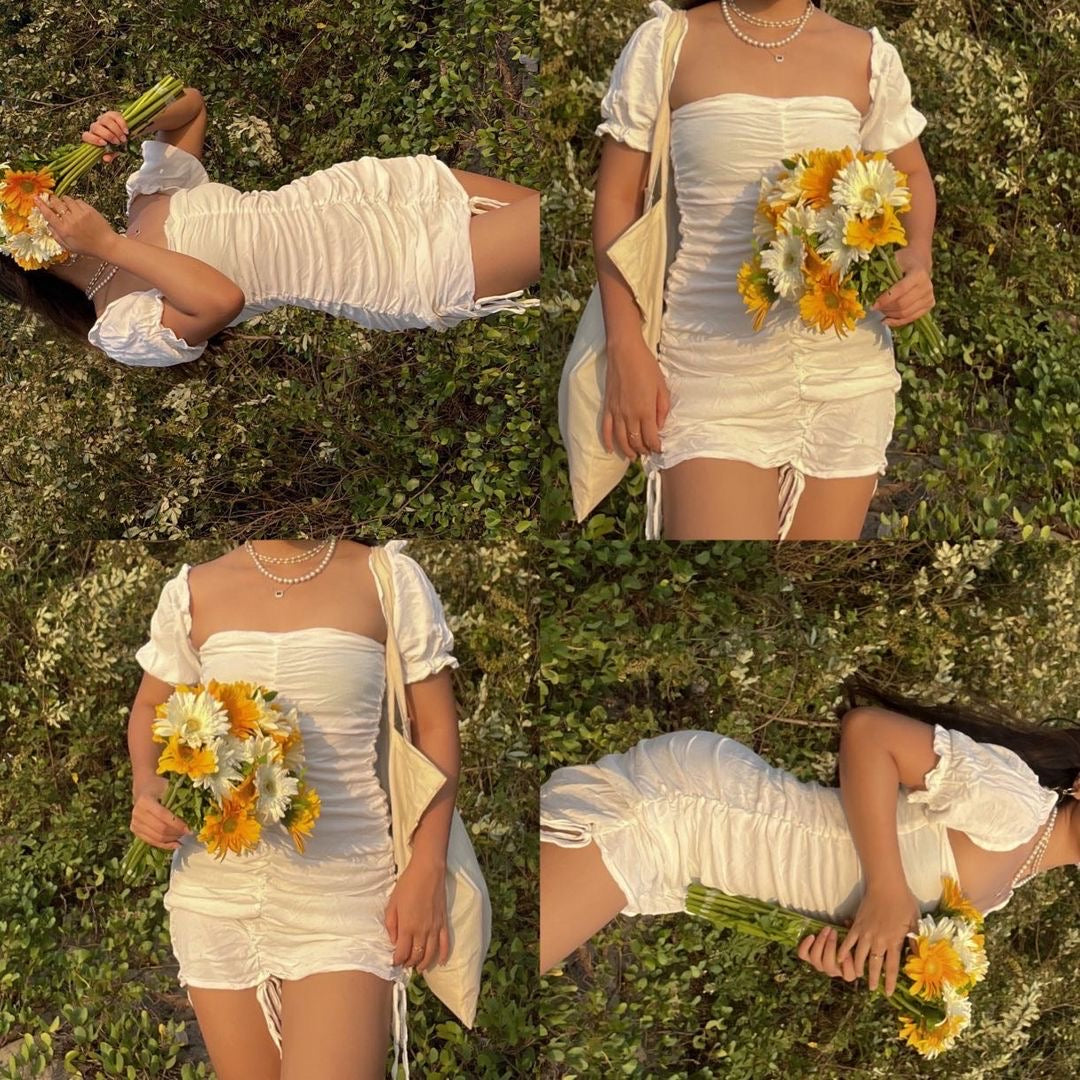 Odilla white dress - Emprall 