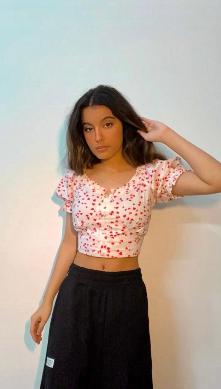 Eva cute heart top - Emprall