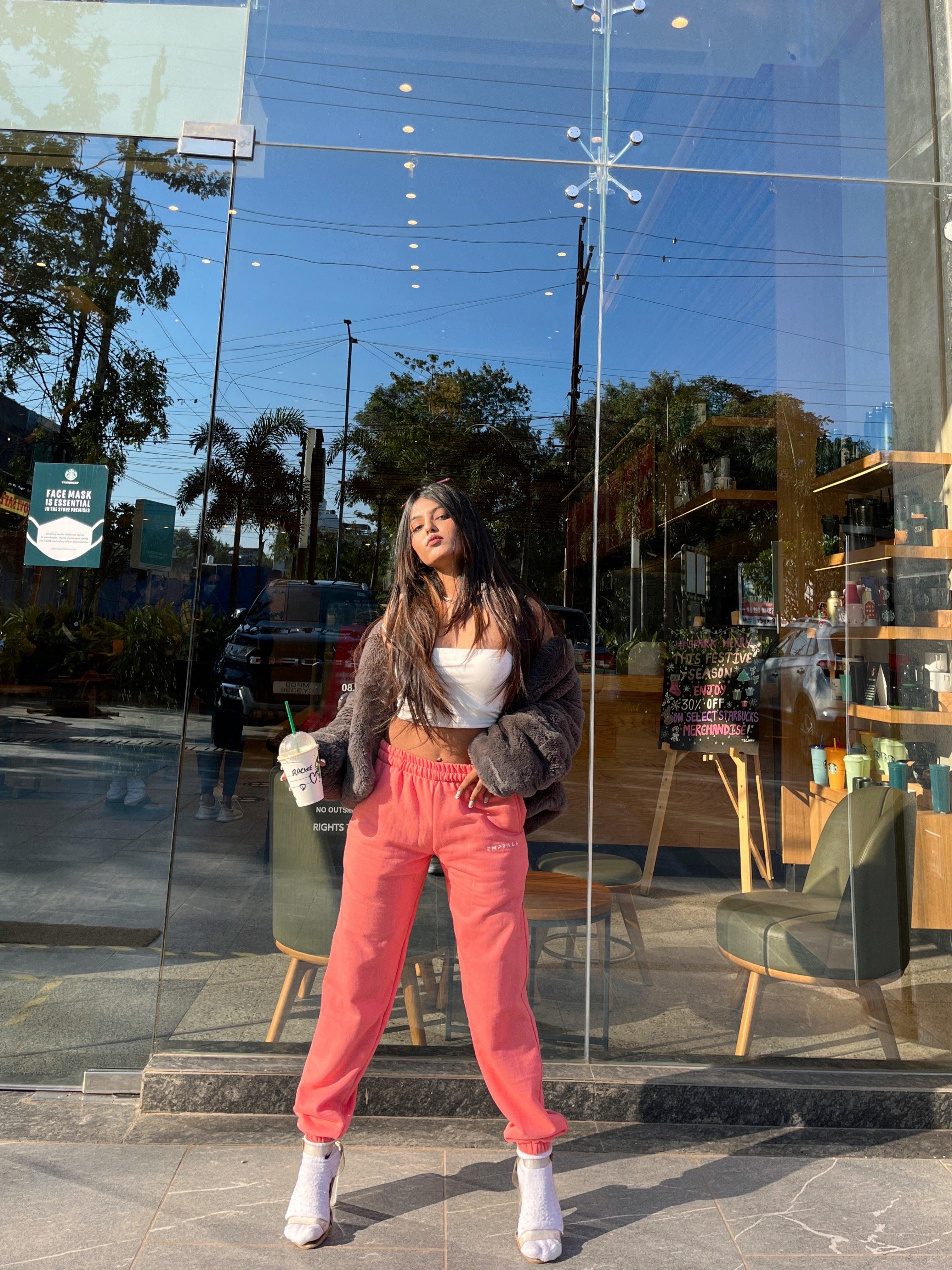 Cute pink joggers - Emprall