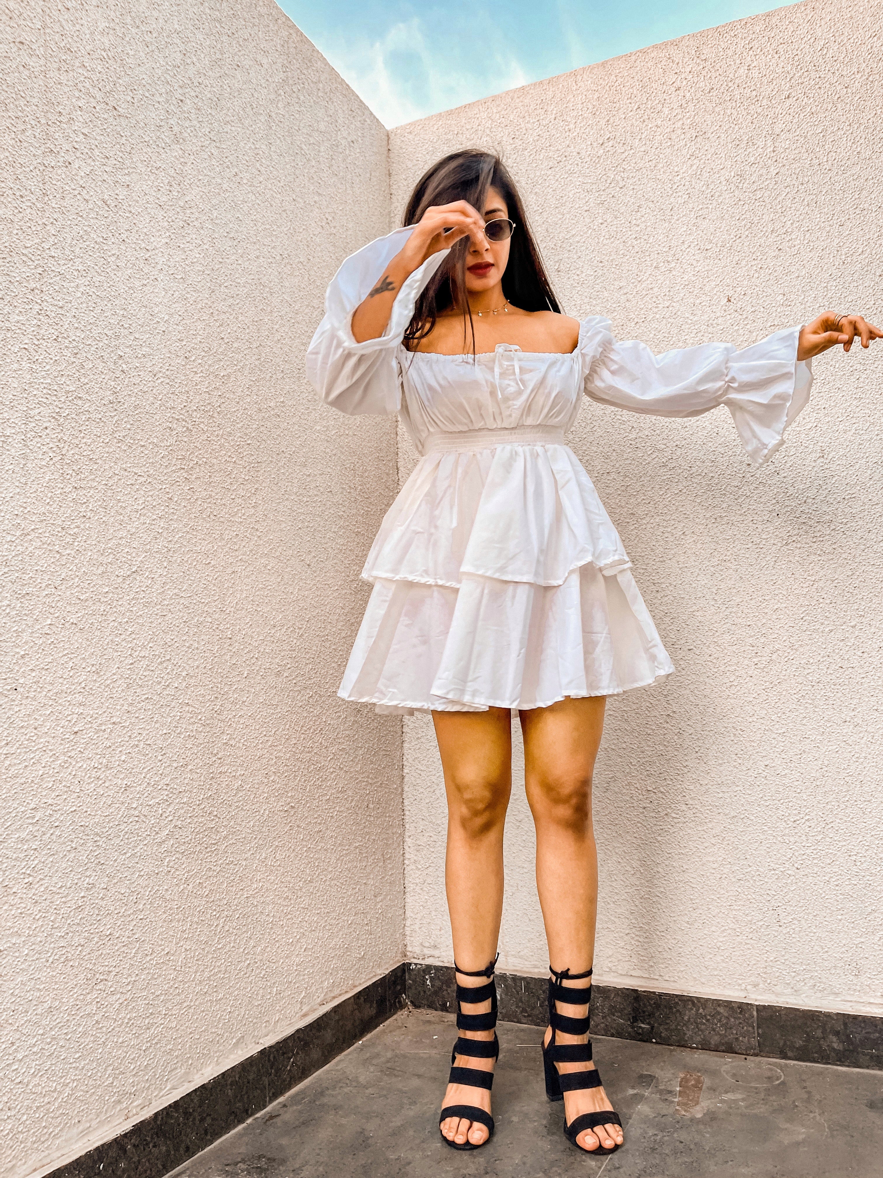 Cindrella white dress - Emprall