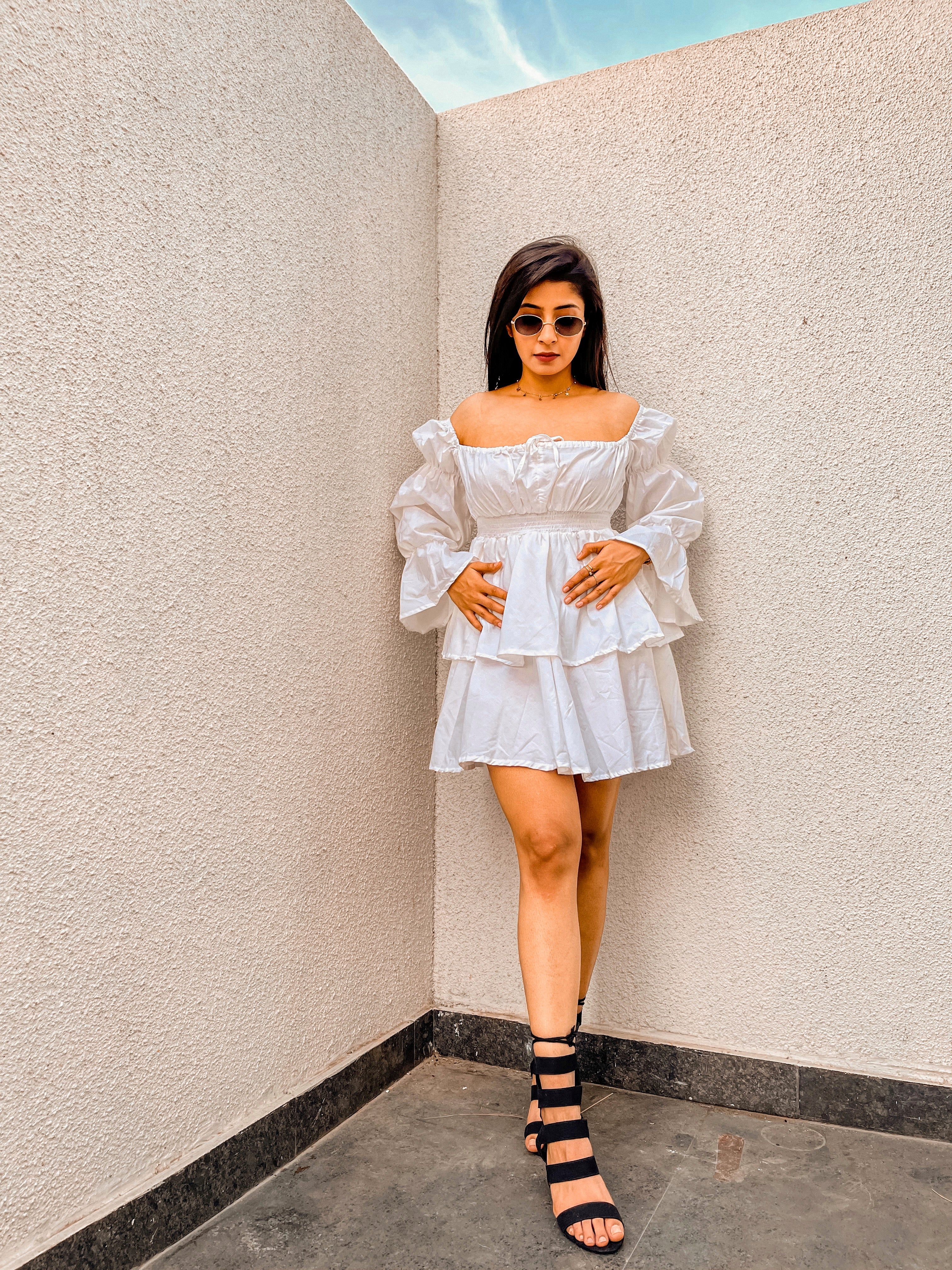 Cindrella white dress - Emprall