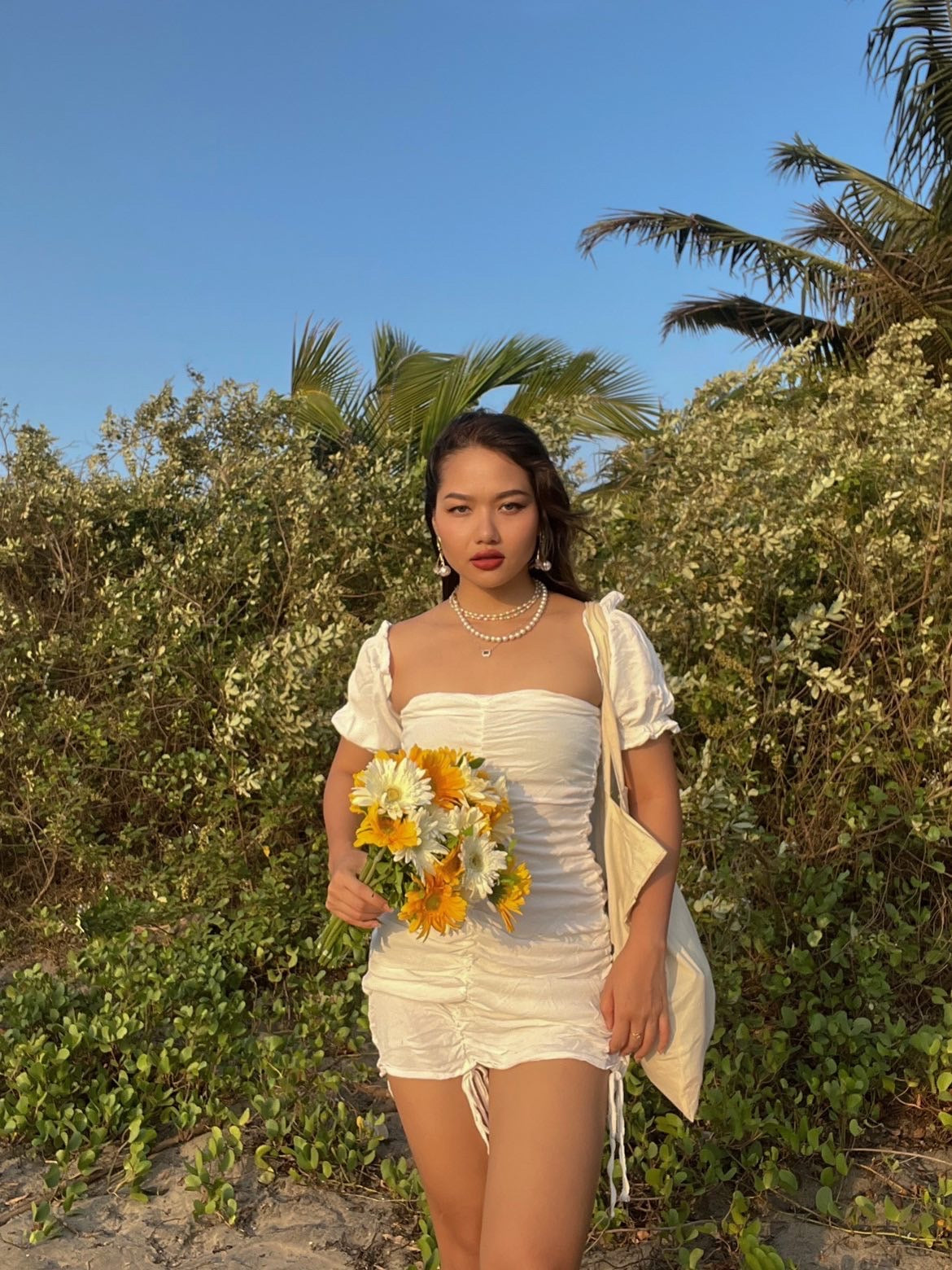 Odilla white dress - Emprall