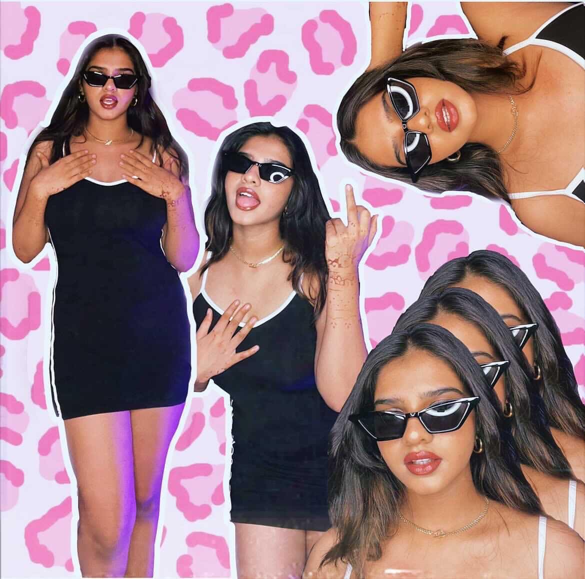 Midnight White Tipping Dress - Emprall