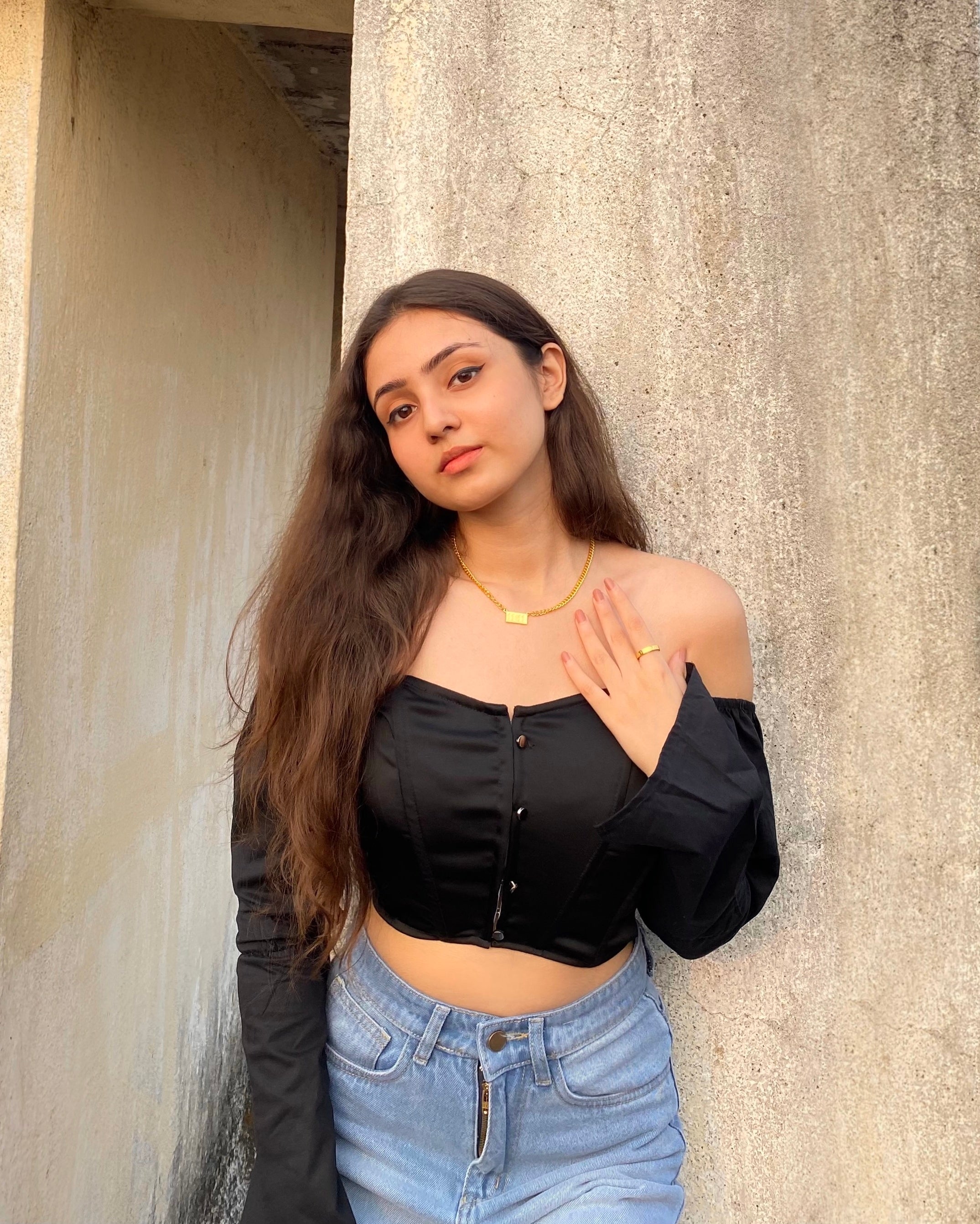 Nova corset top Black - Emprall