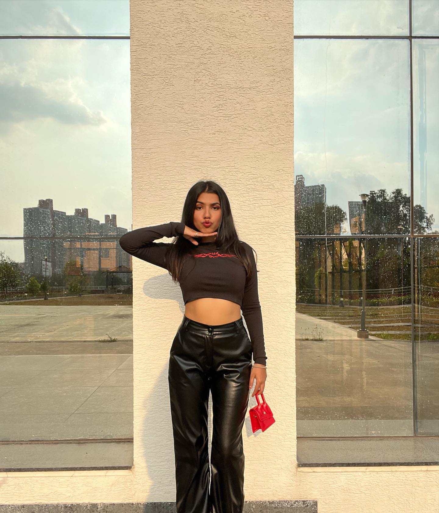 Bronx PU pants Black - Emprall