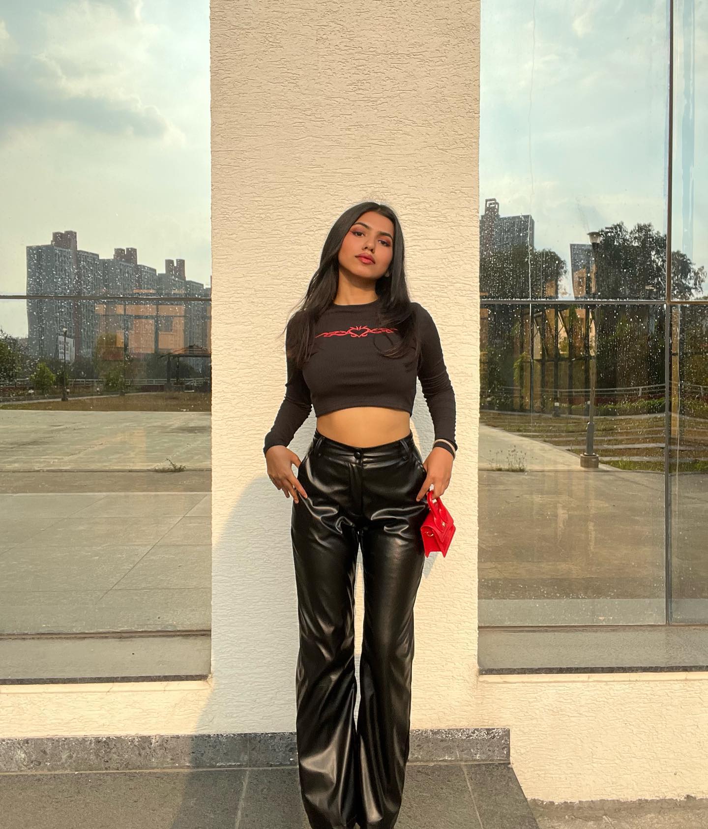 Bronx PU pants Black - Emprall