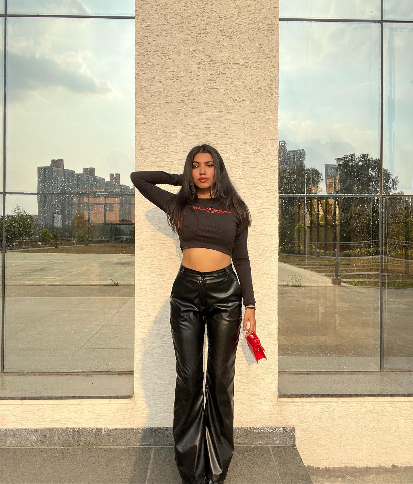 Bronx PU pants Black - Emprall