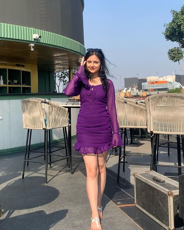 Gemstone purple dress - Emprall