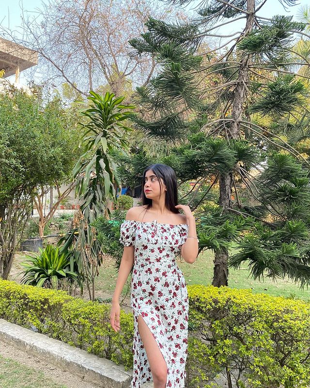 Madison White floral dress - Emprall