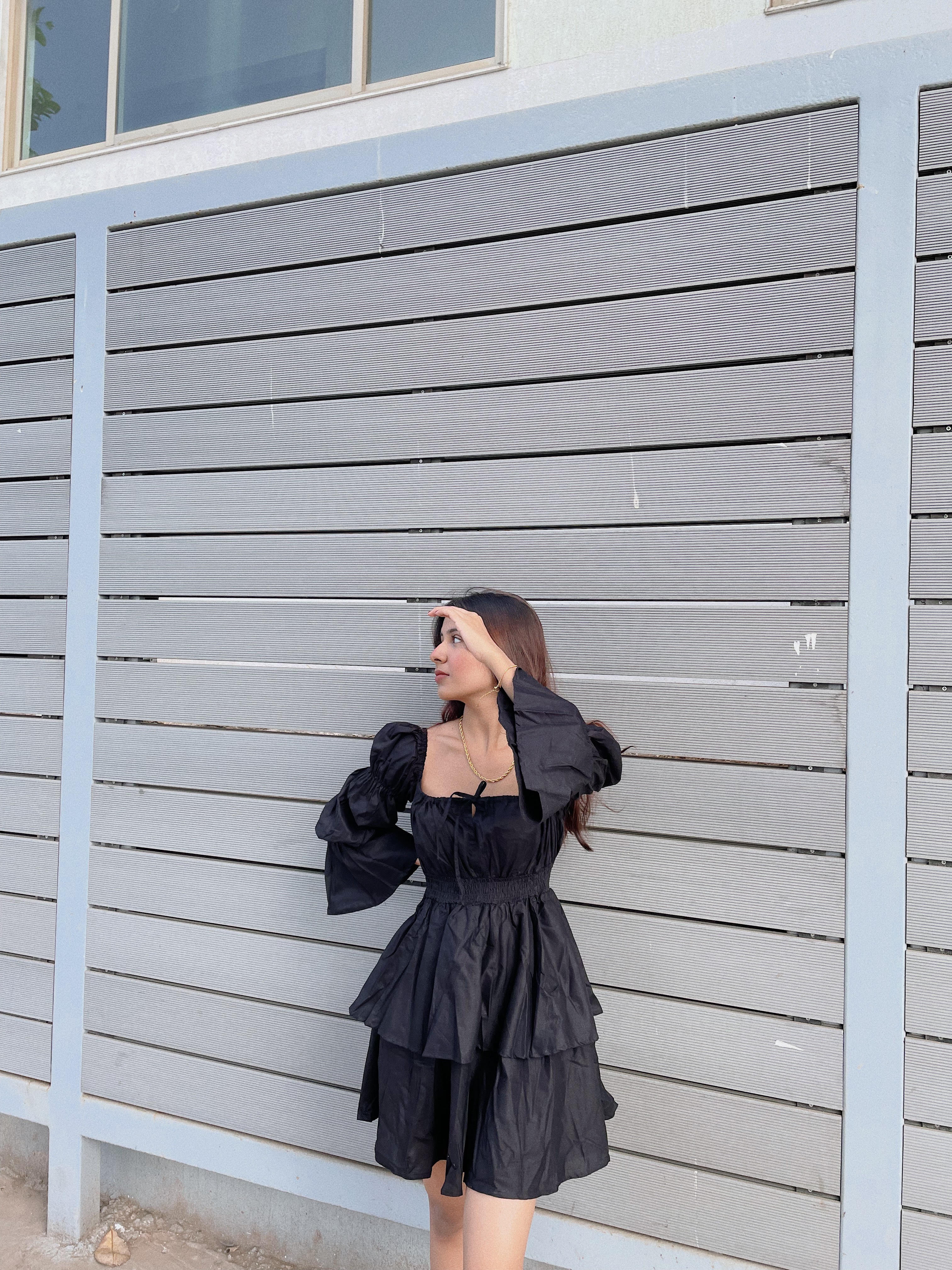 Cindrella Black dress - Emprall