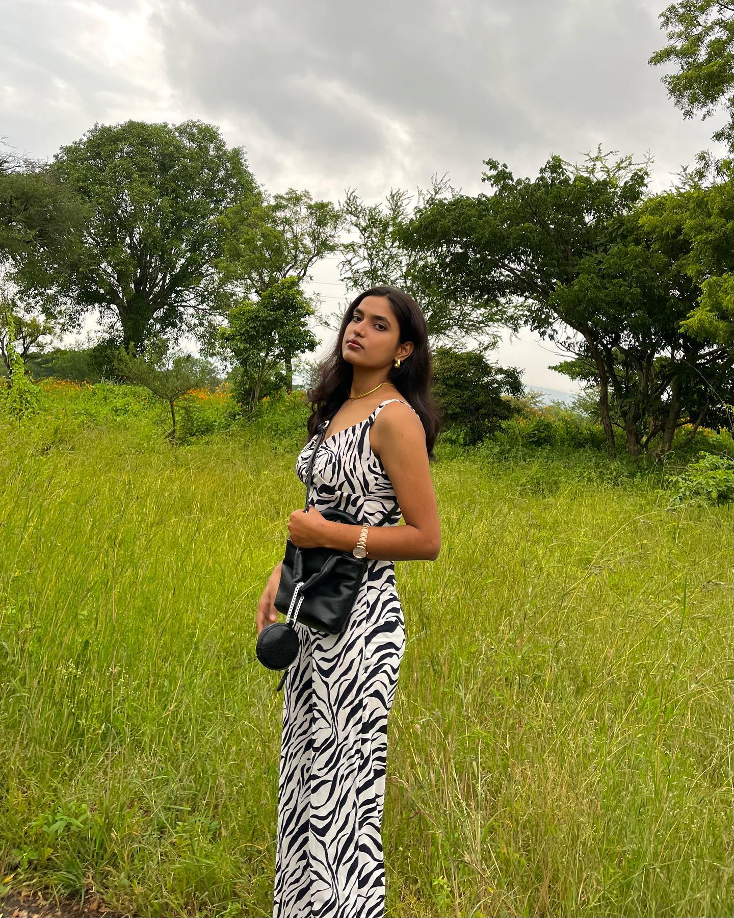 White zebra coord set - Emprall