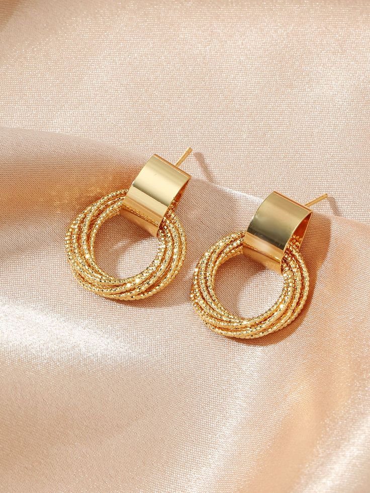 Trendy minimal pack of 3 earings ( Solitare , hearts  , cherry )