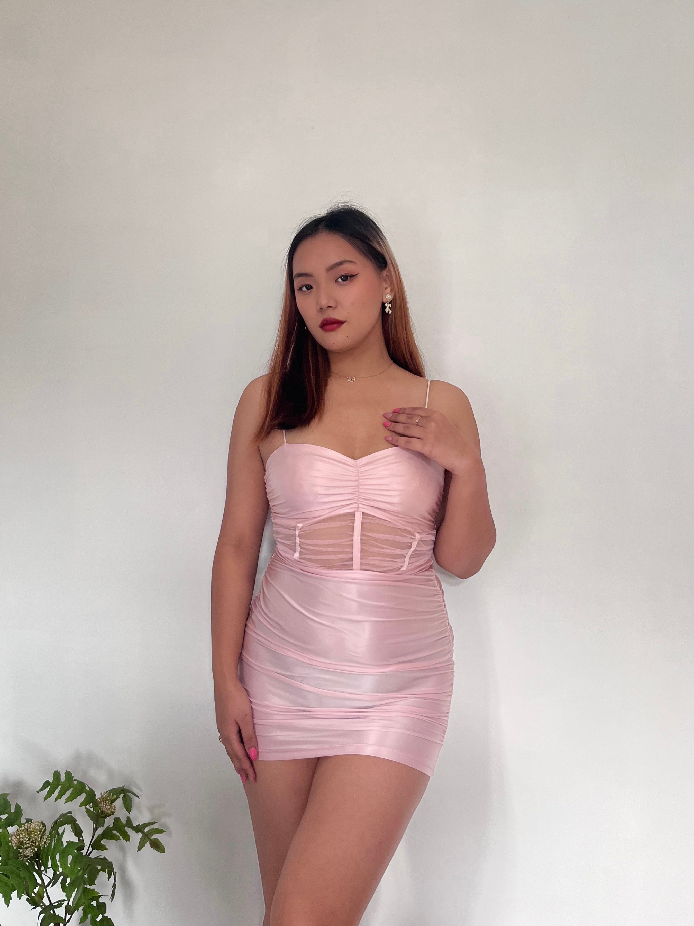 Lexy pink dress